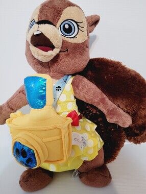 Fiesta Sammy the Squirrel Plush 17" Stuffed Animal Yellow Polka Dot Dress